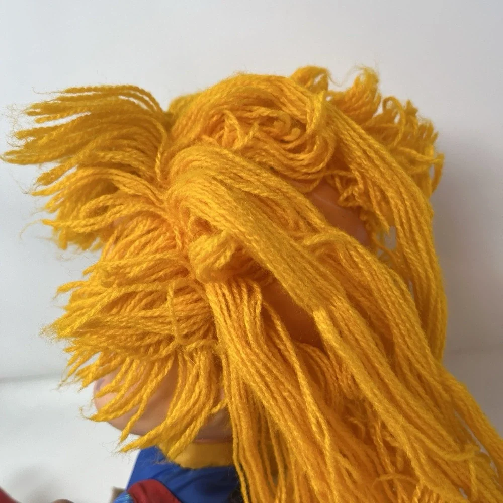 Rainbow Brite 18in Soft Body Cloth Doll Blonde Straight Hair Vintage 1983